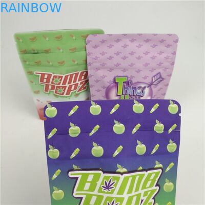 아이들 반대자 냉동식품 쿠키는 밀봉 가능 주머니 식용인 마일라 지플록식이 좌절시킵니다