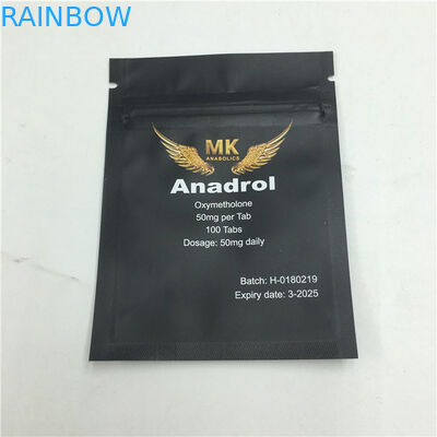 밀봉된 인쇄된 세 옆을 패키징하는 지퍼 매트 스낵 플라스틱 파우치