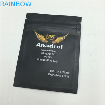 밀봉된 인쇄된 세 옆을 패키징하는 지퍼 매트 스낵 플라스틱 파우치