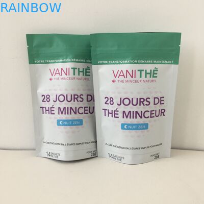 Aluminum Foil Stand Up Zipper Snack Bag Packaging Digital Printed