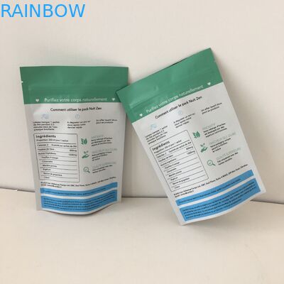 Aluminum Foil Stand Up Zipper Snack Bag Packaging Digital Printed