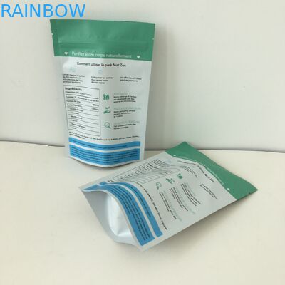 Aluminum Foil Stand Up Zipper Snack Bag Packaging Digital Printed