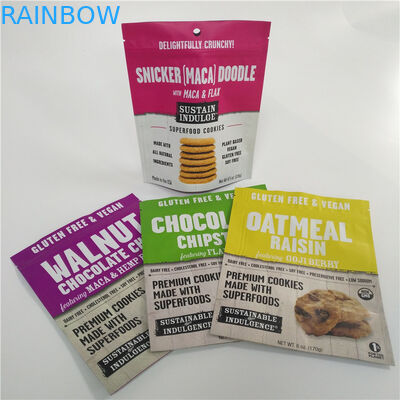 지플록식 패키징 테플론제 백 위로 플라스틱 스탠드는 1 갤런 식품 등급을 출력했습니다