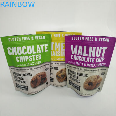 지플록식 패키징 테플론제 백 위로 플라스틱 스탠드는 1 갤런 식품 등급을 출력했습니다