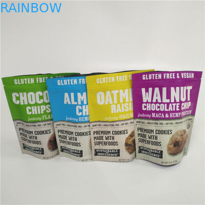 지플록식 패키징 테플론제 백 위로 플라스틱 스탠드는 1 갤런 식품 등급을 출력했습니다