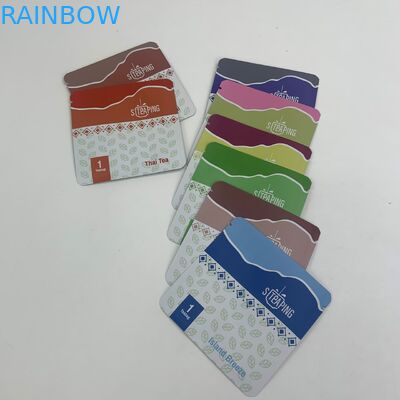 크림은 5g 10g 20g 작은 화장용 패키징 테플론제 백 주문 제작된 프린팅을 샘플링합니다