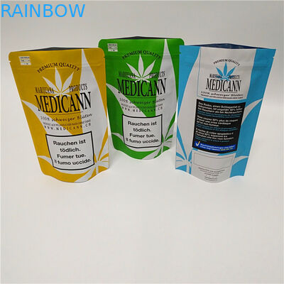 플라스틱인 CBD 잡초 포일 마일라는 팁 밀폐된 냄새 반대자를 견딥니다