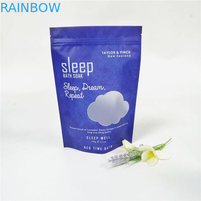 바다 바다 소금 플라스틱 파우치 패키징 본인 지위 재밀봉할 수 있는 커스텀 로고