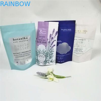 바다 바다 소금 플라스틱 파우치 패키징 본인 지위 재밀봉할 수 있는 커스텀 로고