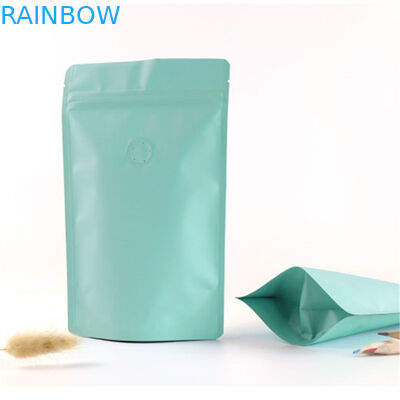 밸브와 그라비아 인쇄 매트 처리 알루미늄 호일 지퍼 커피백