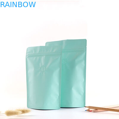 밸브와 그라비아 인쇄 매트 처리 알루미늄 호일 지퍼 커피백