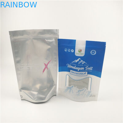 포일 매트를 패키징하는 목욕 소금은 재사용할 수 있는 지플록식 팁을 견딥니다