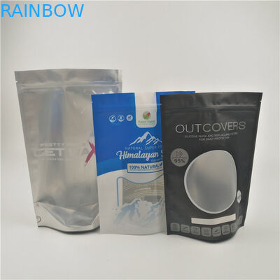 포일 매트를 패키징하는 목욕 소금은 재사용할 수 있는 지플록식 팁을 견딥니다