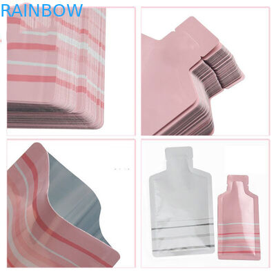 미생물에 의해 분해된 5 밀리람베르트 화장품 샘플 3 사이드 씰 플래트 파우치 플라스틱