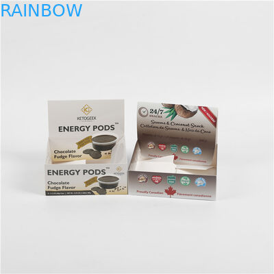 스낵 쿠키 폴드형인 50g 매트 디스플레이 용지함 편리한