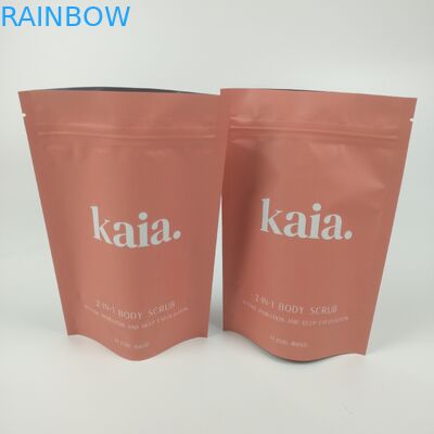 지퍼 배리어 백 매트 위로 화장용 플라스틱 스탠드는 재밀봉할 수 있어서 끝났습니다