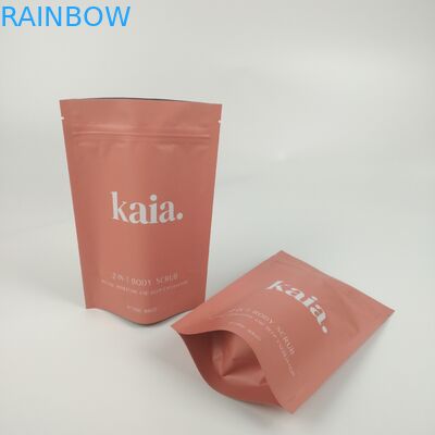 지퍼 배리어 백 매트 위로 화장용 플라스틱 스탠드는 재밀봉할 수 있어서 끝났습니다