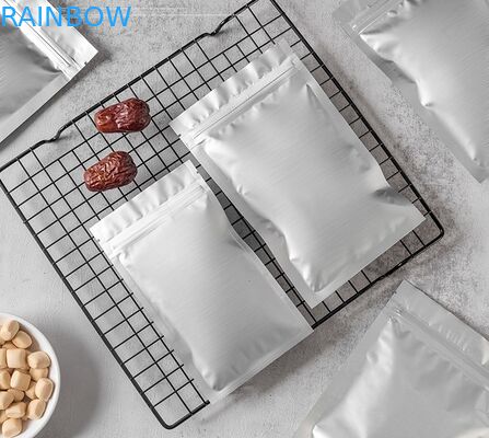 출력된 작은 차 지퍼 포일 마일라 사이드 실 백 냄새 증명 관습 3명