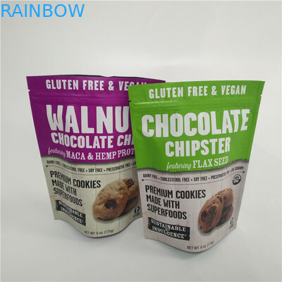 인쇄된 사탕 스윗 맞춘 플라스틱 디지털은 지퍼 상부와 팁을 견딥니다