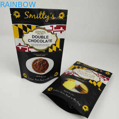 출력되는 것으로 맞춤화된 플라스틱 마일라 서 있는 알루미늄 호일 지퍼 백 냄새 증명