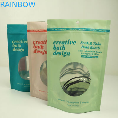 재밀봉할 수 있는 냄새 증명 지플록식 알루미늄 호일 마일라는 윈도우와 팁을 견딥니다