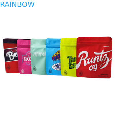 맞춘 재밀봉할 수 있는 냄새 증명 지플록식 먹을 수 있는 포장 팁 어수룩한 사람 아이들 저항하는 마일라 에어백