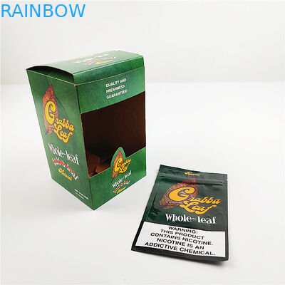 맞춘 인쇄된 알루미늄 호일 자연적 그라프바는 모자 담배 패키징 박스를 위한 박스를 패키징하는 캡 디스플레이를 책장을 넘깁니다