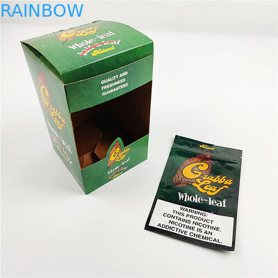 맞춘 인쇄된 알루미늄 호일 자연적 그라프바는 모자 담배 패키징 박스를 위한 박스를 패키징하는 캡 디스플레이를 책장을 넘깁니다