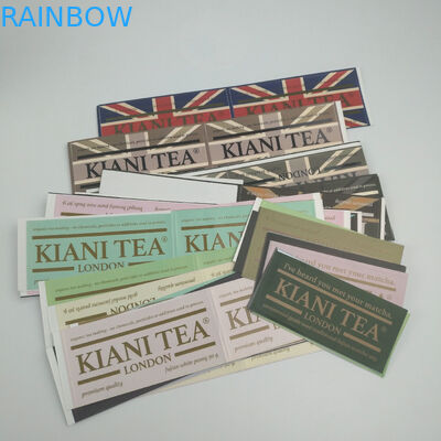 유일한 주문 제작된 점착성 방수 스티커 식품 물병 커스텀 로고 인쇄된 라벨 스티커