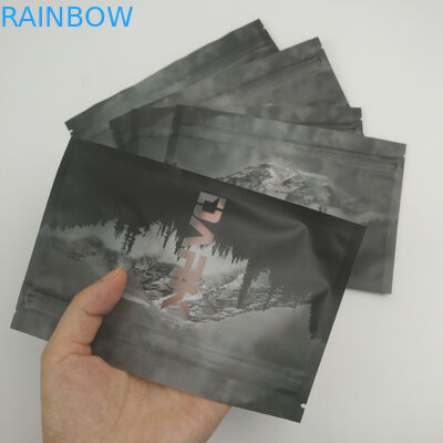 명백한 전후방 창문 열 봉인한 냄새는 재밀봉할 수 있는 지프 잠금 장치 패키징 마일라 식품 저장실 3 사이드 씰 도이팩을 방수 처리합니다