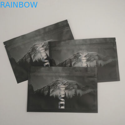 명백한 전후방 창문 열 봉인한 냄새는 재밀봉할 수 있는 지프 잠금 장치 패키징 마일라 식품 저장실 3 사이드 씰 도이팩을 방수 처리합니다