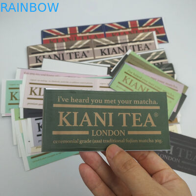 커스텀 로고 OEM 패션압들 인쇄된 스티커 점착성 와인 브랜드 방수성 접착제 라벨 스티커를 받아들이세요