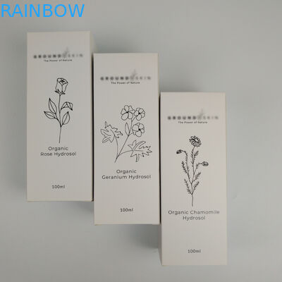 스탬핑 60 밀리람베르트 30 밀리람베르트 메이크업 피부 관리 용지함과 박스 크림 용지 화장품 패키징 박스를 패키징하는 인쇄물