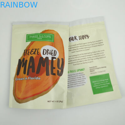 팁 봉투 / 알루미늄 호일 위로 지프 잠금 장치 플라스틱 백 / 입지 위로 입지는 지퍼 음식 가벼운 식사 패키징 봉투와 봉투를 견딥니다