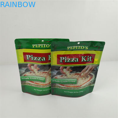 푸드 포대 포장 커스텀 로고 냄새 증명은 피자를 싸 가방 위로 인쇄된 팁 입지 위로 커피 포일 입지를 자루에 넣습니다