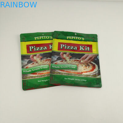 푸드 포대 포장 커스텀 로고 냄새 증명은 피자를 싸 가방 위로 인쇄된 팁 입지 위로 커피 포일 입지를 자루에 넣습니다