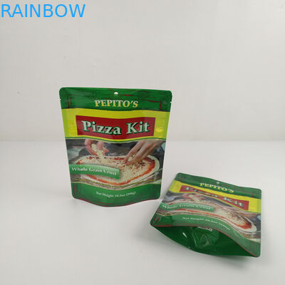 푸드 포대 포장 커스텀 로고 냄새 증명은 피자를 싸 가방 위로 인쇄된 팁 입지 위로 커피 포일 입지를 자루에 넣습니다