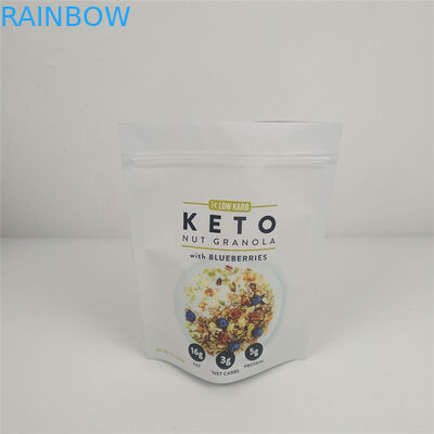 VMPET 120mic Ziplock 스탠드 업 파우치 MOPP 식품 포장 그라비아 인쇄