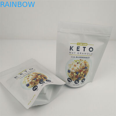 VMPET 120mic Ziplock 스탠드 업 파우치 MOPP 식품 포장 그라비아 인쇄