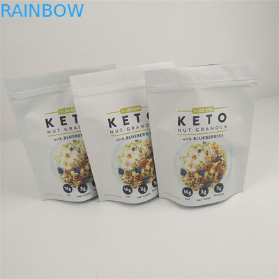 VMPET 120mic Ziplock 스탠드 업 파우치 MOPP 식품 포장 그라비아 인쇄