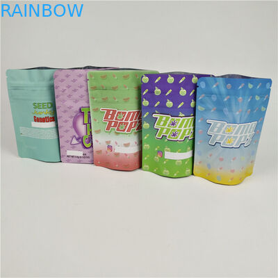 PMS 냄새 증명은 마일라 가방 포일 라미네이트된 CBD 지플록식 가방을 제거합니다