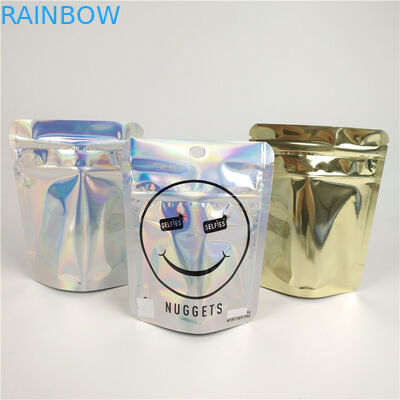 PMS 냄새 증명은 마일라 가방 포일 라미네이트된 CBD 지플록식 가방을 제거합니다