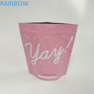 MOPP에 의하여 금속을 입힌 알루미늄 호일 지플락 부대 광택이 없는 서리로 덥은 인쇄