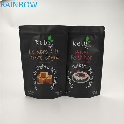 사탕 케이크 스낵에 대해 가방 VMPET을 패키징하는 8x15cm FDA 마일라 음식