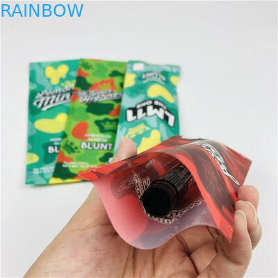 마일라 지퍼백 그라프바 담배 파우치 포장을 감싸는 낮은 MOQ 맞춘 인쇄된 삼 담배