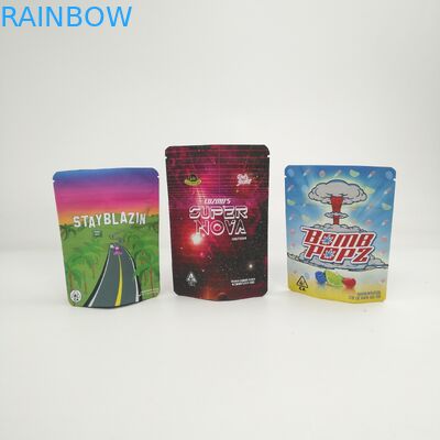 주문 제작된 로고 3.5g 7g 14g 28g 1 파운드 쿠키는 쿠시 헤이즈 풀 CBD 인도 대마 런츠를 위한 가방을 견딥니다