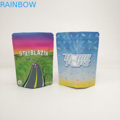 주문 제작된 로고 3.5g 7g 14g 28g 1 파운드 쿠키는 쿠시 헤이즈 풀 CBD 인도 대마 런츠를 위한 가방을 견딥니다