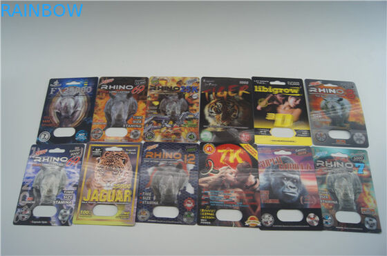 FDA 이중 구멍 89X127mm Rhino 7용 3D 플라스틱 카드