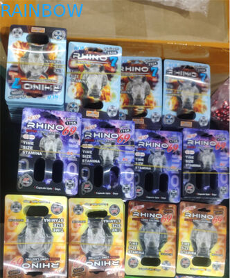 FDA 이중 구멍 89X127mm Rhino 7용 3D 플라스틱 카드