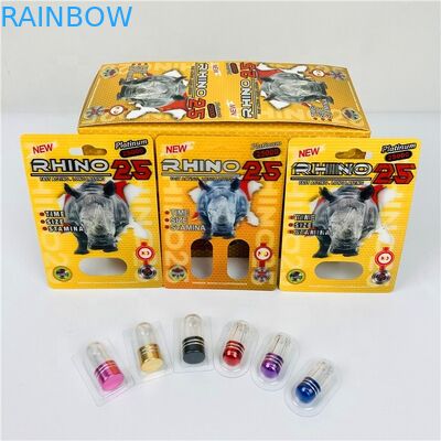 캡슐 포장을 위한 250G 상아빛 Rhino 69 1000k 3d 물집 카드